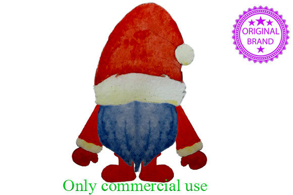 Gnome, Watercolor Clip Art, Illustrations