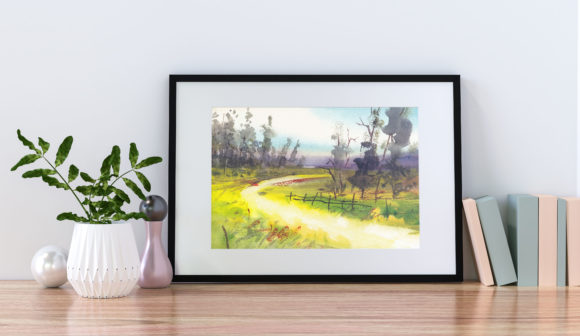Nature Painting Watercolor