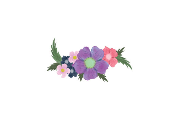 Watercolor Floral and Leaf Illustrations